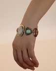 Mixed-Gem Vintage Bracelet
