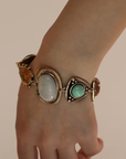 Mixed-Gem Vintage Bracelet