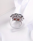 Ruby Bloom Ring