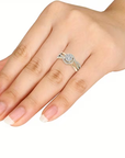 Elegant Engagement Promise Gold Ring