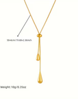 Golden Jewelry Dangle Set