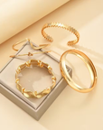 Boho Versatile Gold Bracelet Set