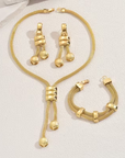 Gold Dangle Mesh Set