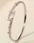 Adjustable Open Spark Gold Bracelet