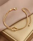 Golden Bow Bracelet