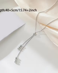 Silver Dangle Necklace
