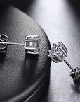 Stud Gold Zirconia Earrings