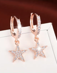 Elegant Bright Star Earrings