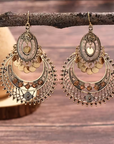 Hollow Retro Bohemian Dangle Earrings