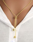 Dainty Y-Necklace
