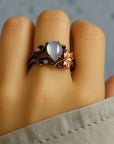 Nature Moonstone Ring