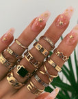 Unique Premium Pack of 8 to 12 Rings