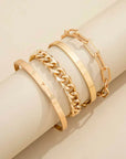 Elan Mercer Bracelet Set | White Gold