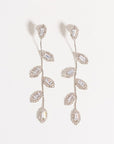 Silver Earrings with Cubic Zirconia