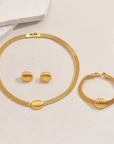 Golden Shell Mesh Jewelry