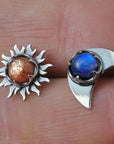 Sun Moon Earrings
