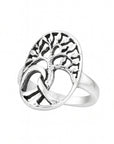 Tree of Life Hollow Ring