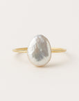 Baroque Pearl Gold Ring