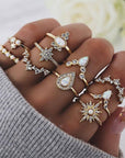 Unique Premium Pack of 8 to 12 Rings