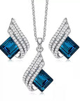 Brienne Solazure Jewelry Set | White Gold