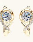 Infinity Sparkle Studs Earrings