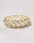 Crystal Arc Ring