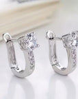 Earrings with CZ Stones