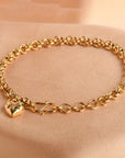 Golden Heart Bracelet
