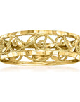 Filigree Leaf Ring