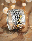 Little Bee Flower Ring