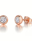 Classic Bezel Earrings