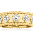 Diamond Clover Ring