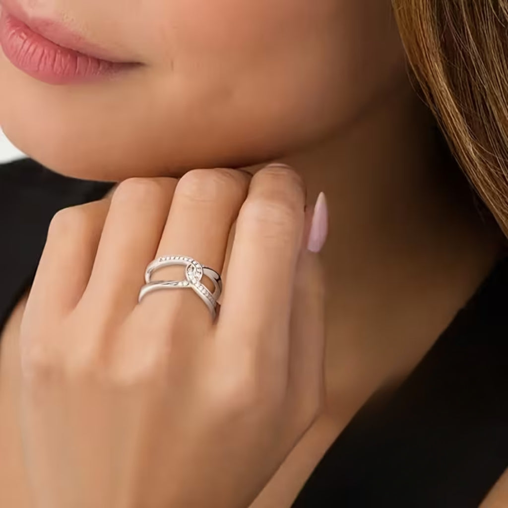 Silver Infinity Ring