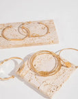 Knotted Elegance Bracelet Set | Gold