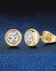 Classic Bezel Earrings