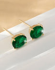 Gleam Oval Earrings