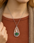 Evergreen Stone Necklace