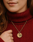 Evergreen Stamp Necklace