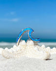 Sea Wave Ring in Opal and Silver
