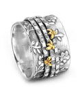 Little Bee Flower Ring