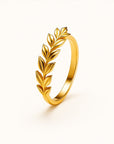 Fern Gold Fine Ring