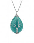 Tree of Life Stone Necklace