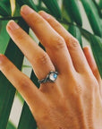 Celestial Moonstone Ring