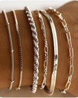 Isabella Vernetta bracelet set | White Gold
