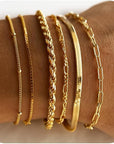 Isabella Vernetta bracelet set | Gold