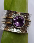 Bohemian Crystal Meditation Ring