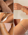 Isabella Vernetta bracelet set | White Gold