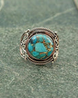 Boho Turquoise Ring