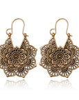 Lotus Mandala Earrings