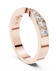 Open Pavé Arc Ring